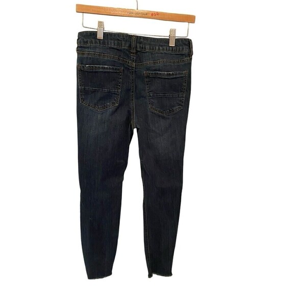 Refuge Dark Wash Destressed Denim Jeans Sz.6 - Picture 2 of 3